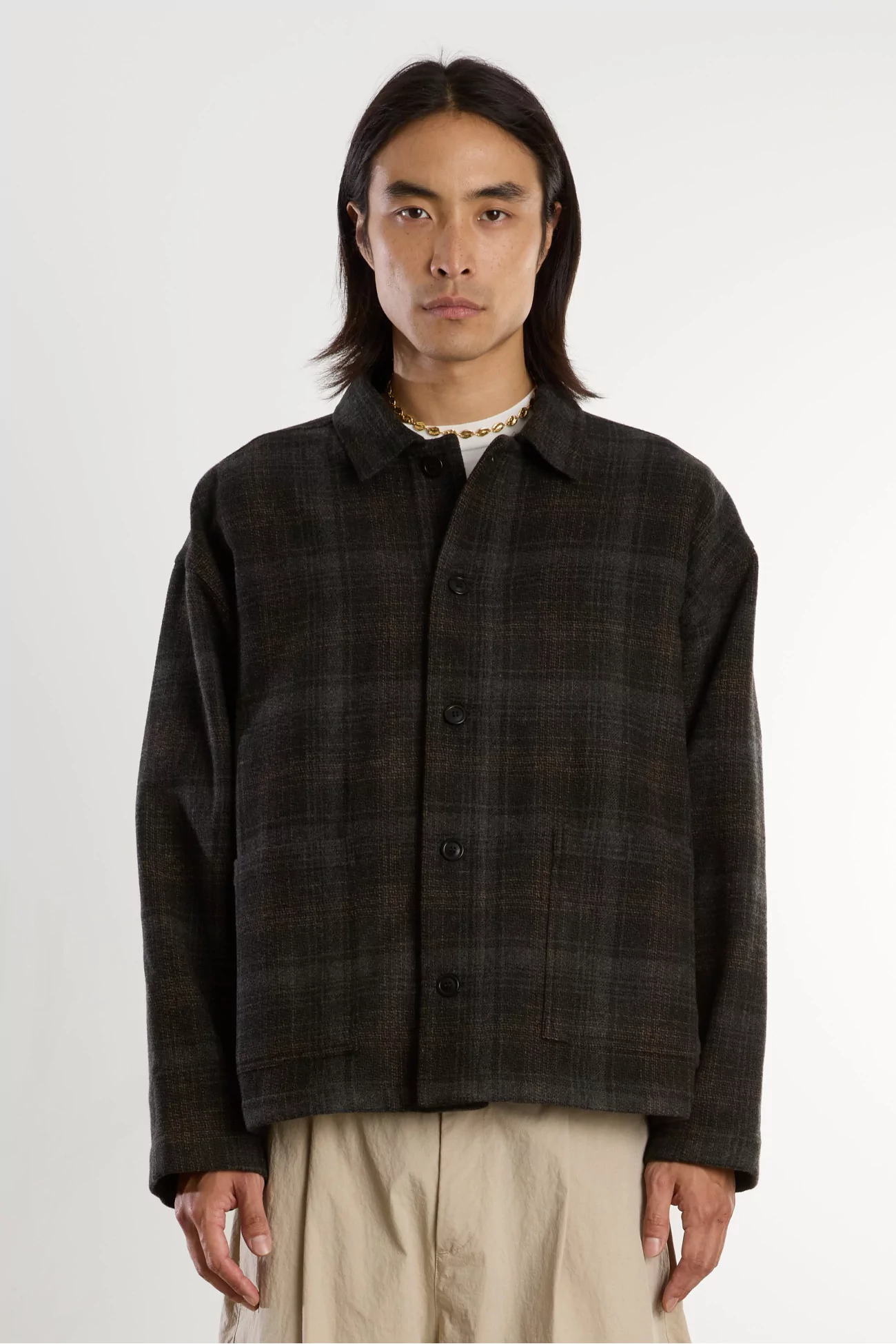 Surchemise Homme Jacquard PJ – Brown Multi | Centre Commercial