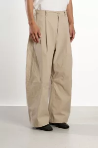 Nylon Drop Out Trouser – Stone | Centre Commercial