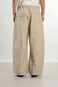 Nylon Drop Out Trouser – Stone | Centre Commercial