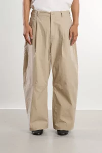 Nylon Drop Out Trouser – Stone | Centre Commercial