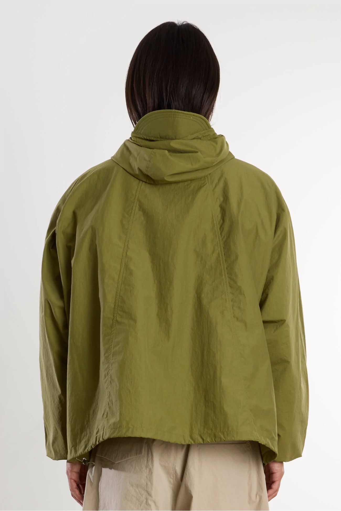 Recycled Polyamide Bonehead Jacket – Green | Centre Commercial
