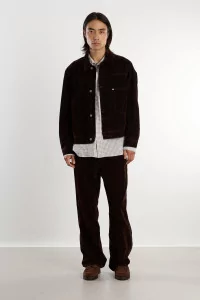 Veste Homme Velours Côtelé Storadal Type I – Espresso | Centre Commercial