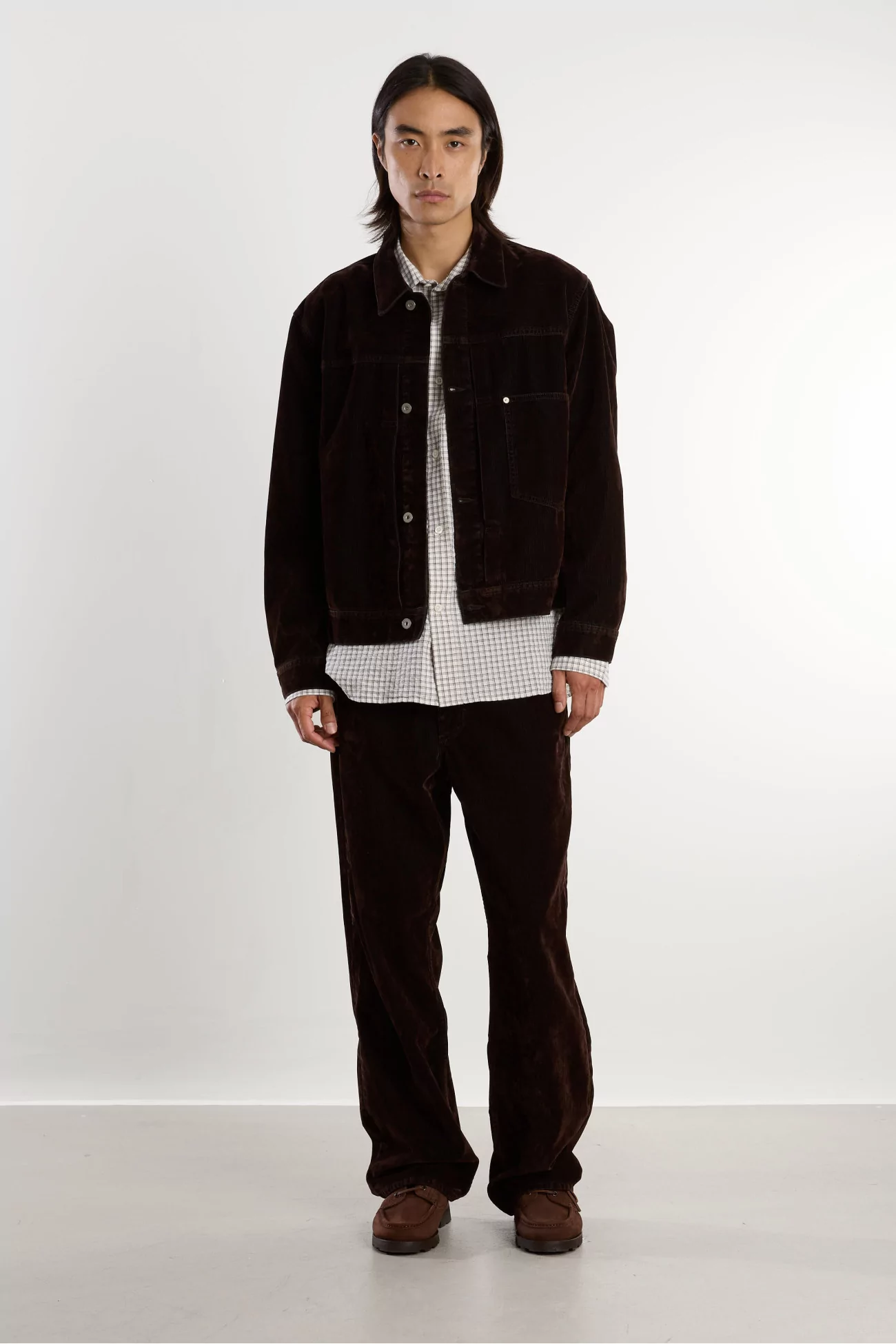 Veste Homme Velours Côtelé Storadal Type I – Espresso | Centre Commercial