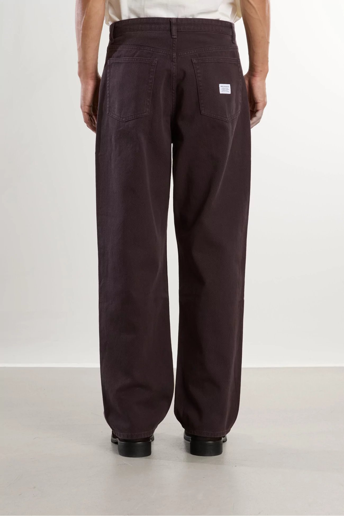 Cotton Twill Korshavn Trousers – Darkest Purple | Centre Commercial