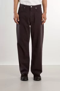 Cotton Twill Korshavn Trousers – Darkest Purple | Centre Commercial