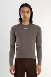 Base Layer Vélo Homme Thermique Manches Longues – Dark Coffee | Centre Commercial