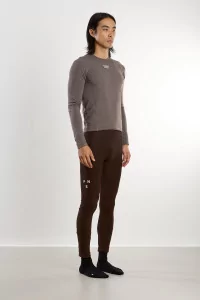 Thermal Long Sleeve Cycling Base Layer – Dark Coffee | Centre Commercial