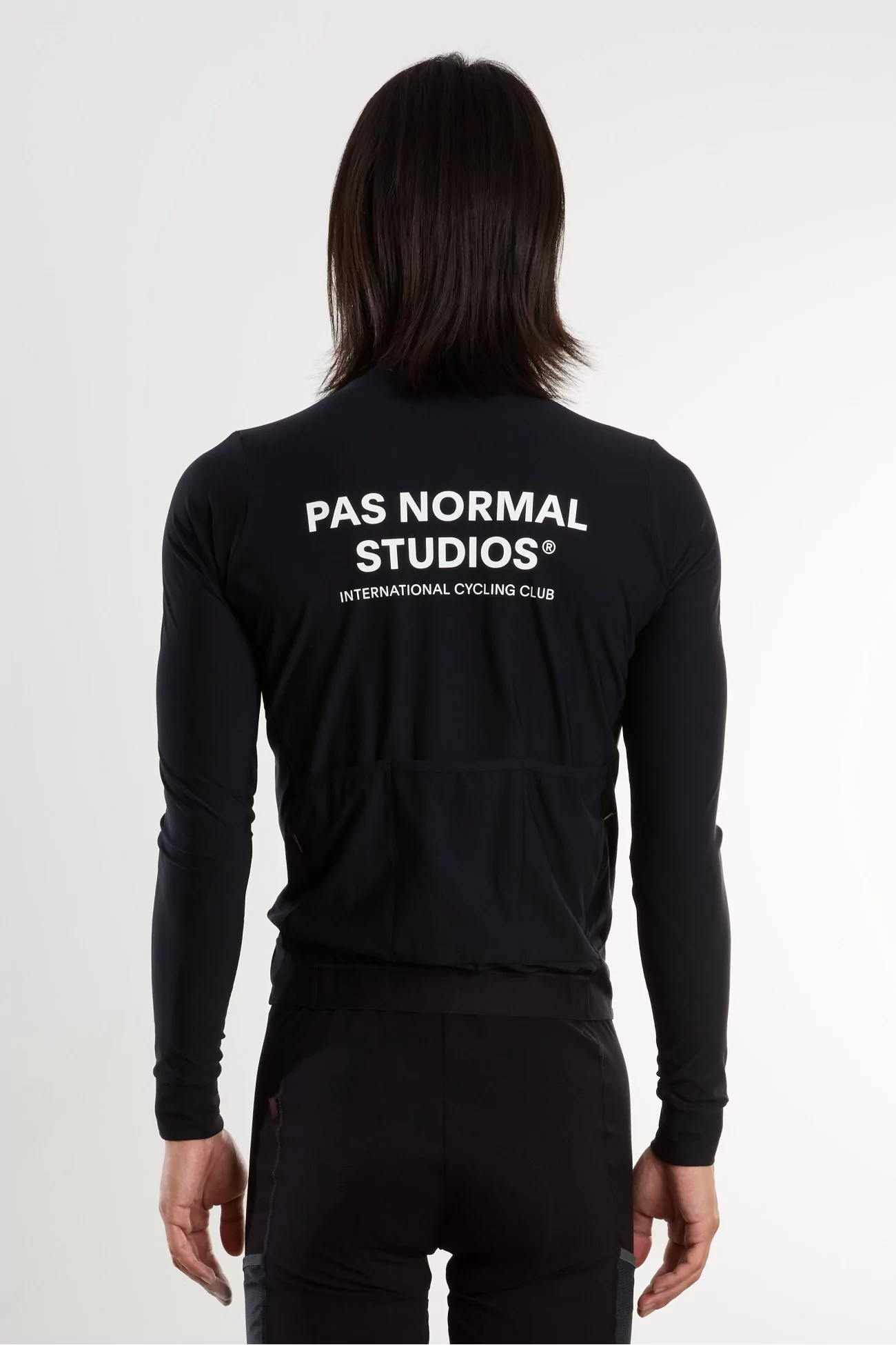 Maillot Vélo Homme Manches Longues Mechanism – Black | Centre Commercial