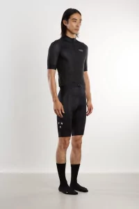 Race-Fit Mechanism Cycling Jersey – Black | Centre Commercial