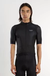 Maillot Vélo Homme Race Mechanism – Black | Centre Commercial