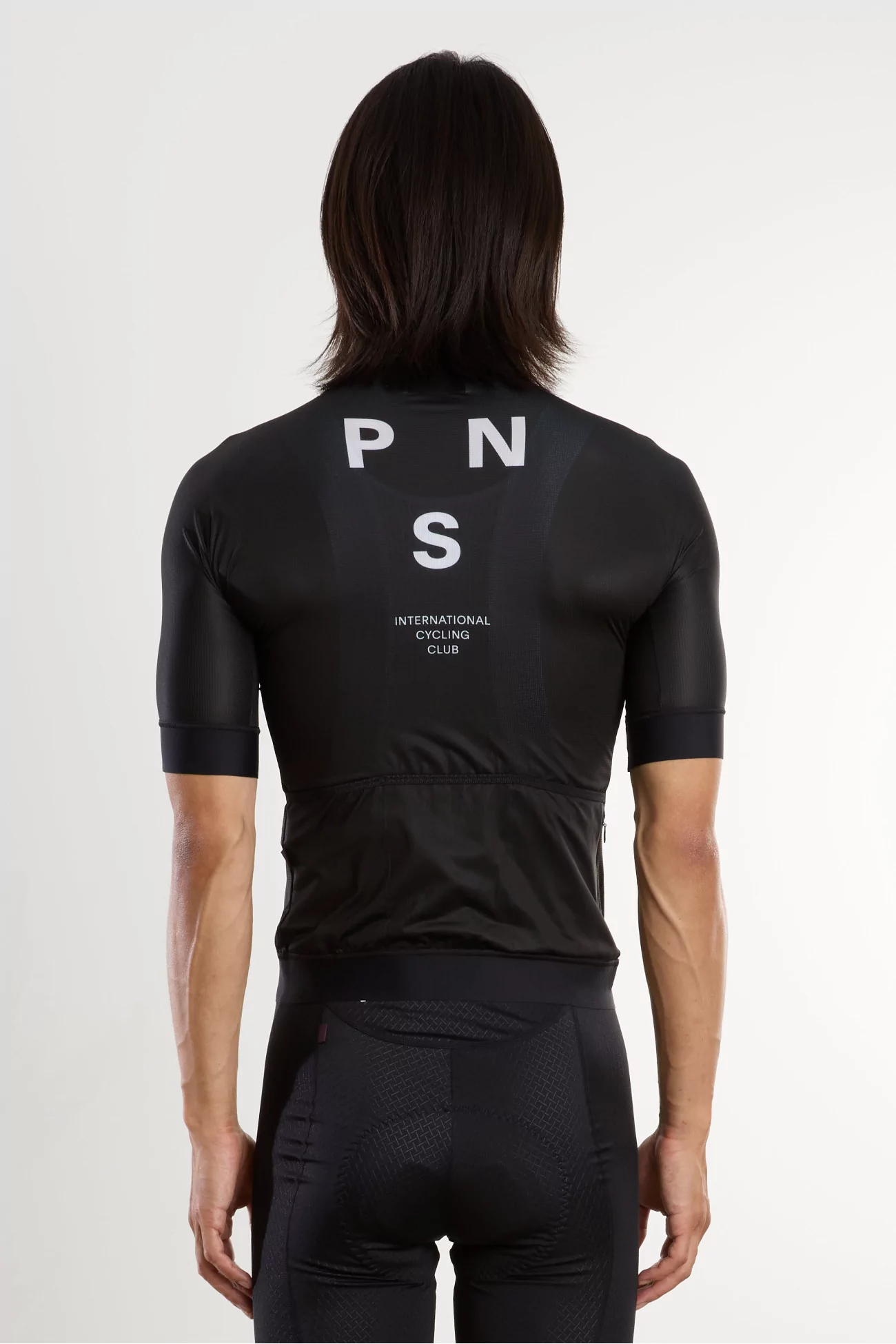 Race-Fit Mechanism Cycling Jersey – Black | Centre Commercial