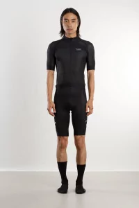 Race-Fit Mechanism Cycling Jersey – Black | Centre Commercial