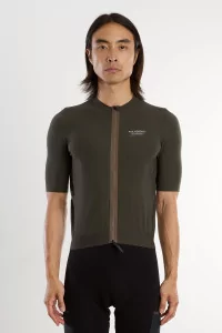 Gravel Escapism Cycling Jersey – Dark Olive | Centre Commercial