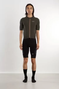 Gravel Escapism Cycling Jersey – Dark Olive | Centre Commercial