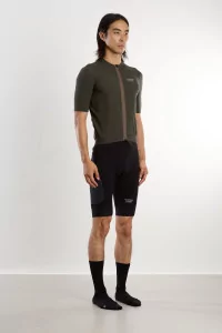 Gravel Escapism Cycling Jersey – Dark Olive | Centre Commercial
