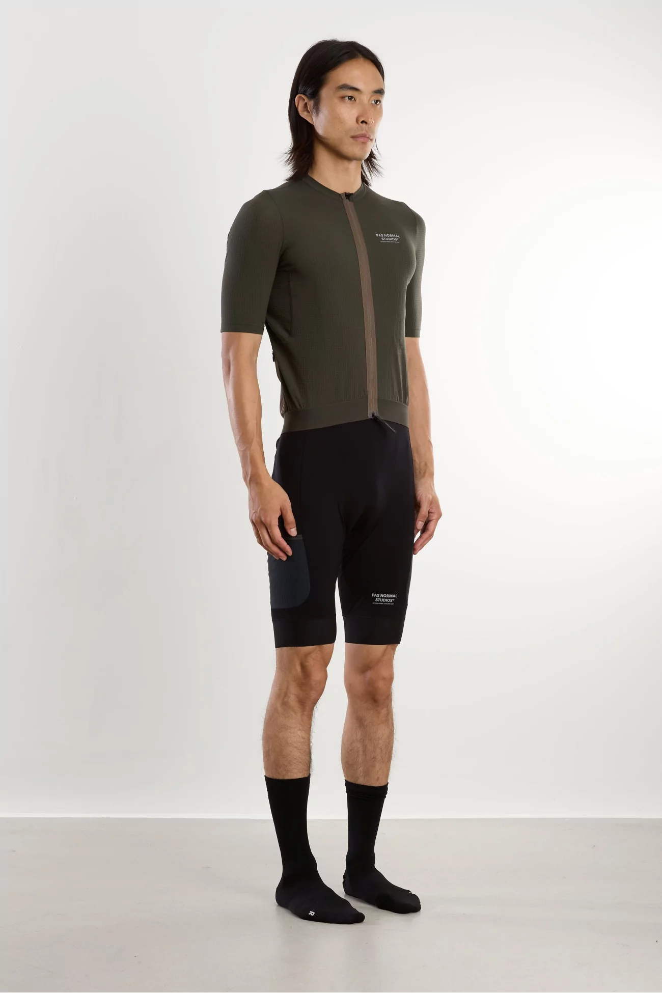 Gravel Escapism Cycling Jersey – Dark Olive | Centre Commercial