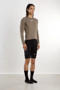 Thermal Long Sleeve Cycling Base Layer – Dark Stone | Centre Commercial