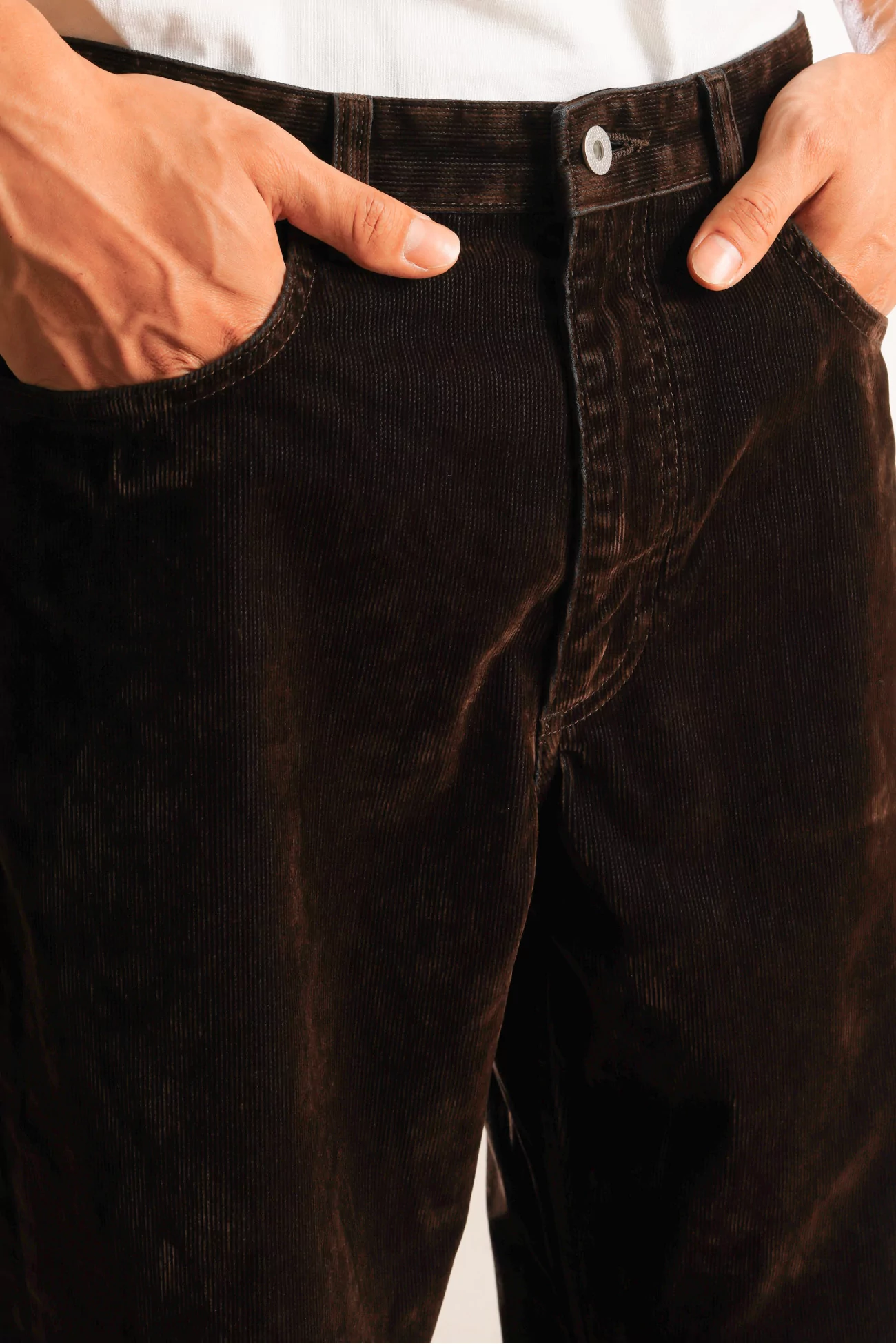 Corduroy Korshavn Trousers – Espresso | Centre Commercial