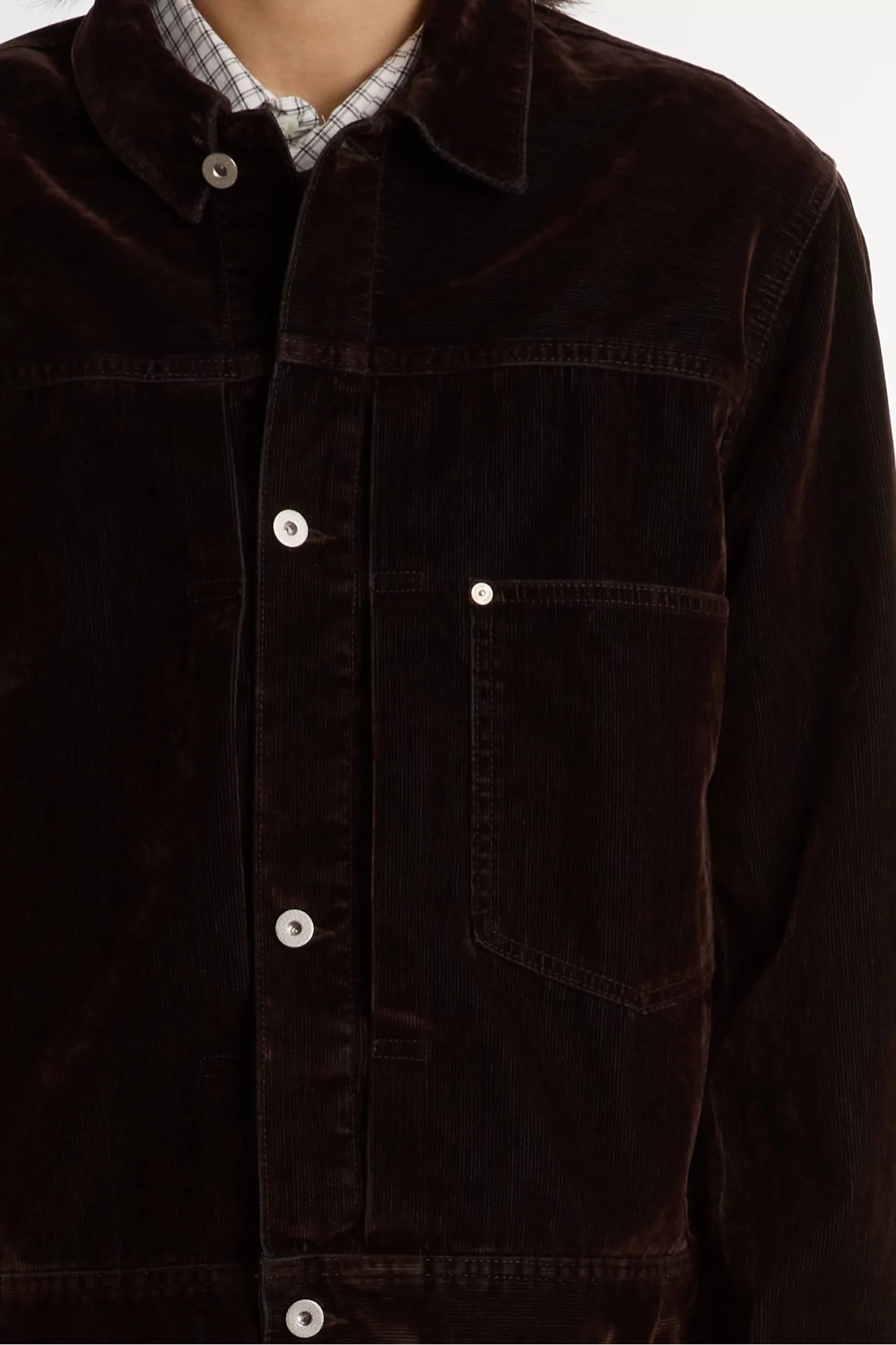 Veste Homme Velours Côtelé Storadal Type I – Espresso | Centre Commercial