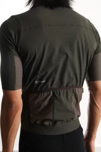 Maillot Vélo Homme Gravel Escapism – Dark Olive | Centre Commercial