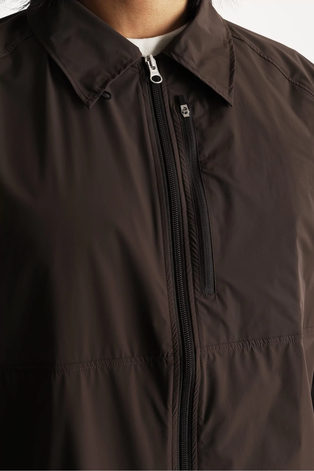Recycled Run Wild Running Overshirt – Espresso | Centre Commercial