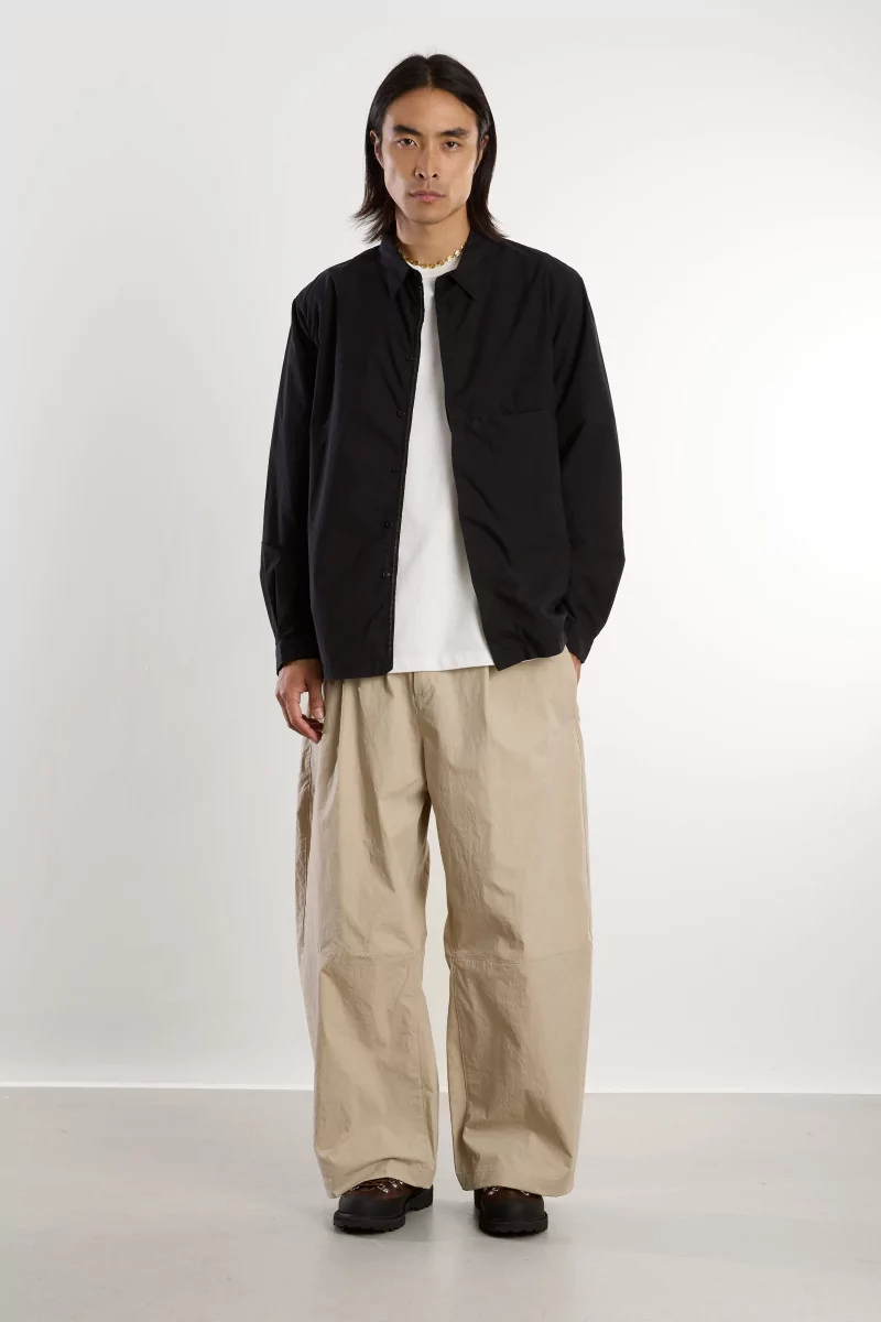 Nylon Drop Out Trouser – Stone | Centre Commercial