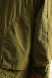 Recycled Polyamide Bonehead Jacket – Green | Centre Commercial