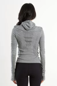 Base Layer Femme Laine Mérinos Aune 3D Seamless – Grey | Centre Commercial