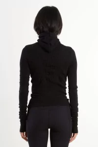 Base Layer Femme Laine Mérinos Aune 3D Seamless – Black | Centre Commercial