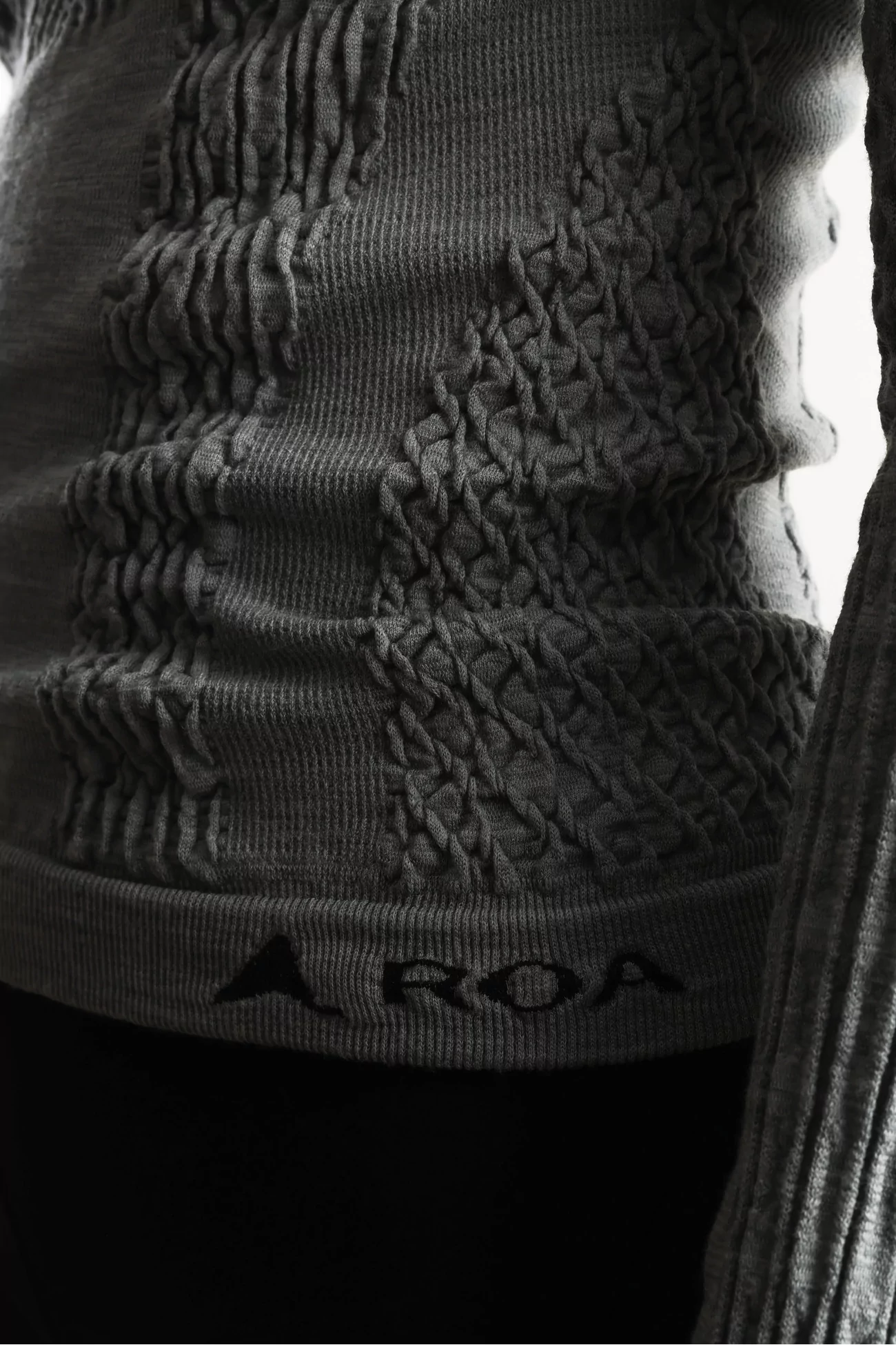 Base Layer Femme Laine Mérinos Aune 3D Seamless – Grey | Centre Commercial
