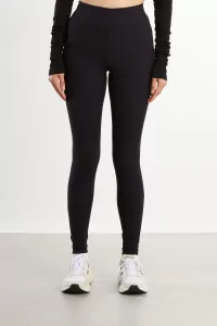 Collant Running Femme Laine Isolant Ursula – Black | Centre Commercial
