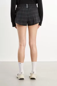 Short Running Femme Tartan Dori – Green Blackwatch | Centre Commercial