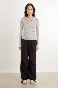 Polo Femme Coton Bio Côtelé Omato – Elie Grey | Centre Commercial
