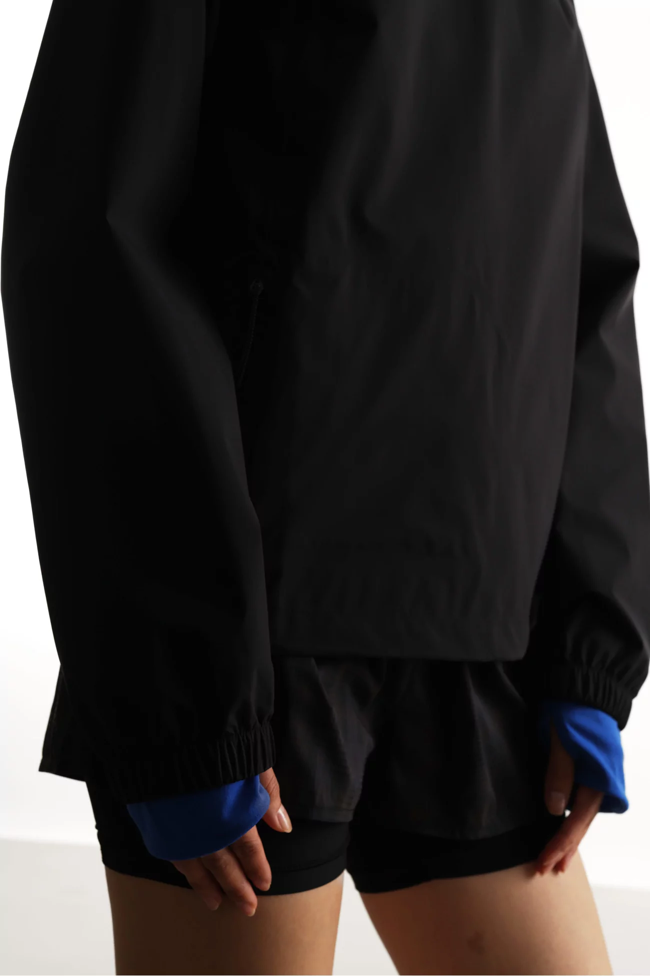 Veste Running Femme Pertex Isabel – Black | Centre Commercial