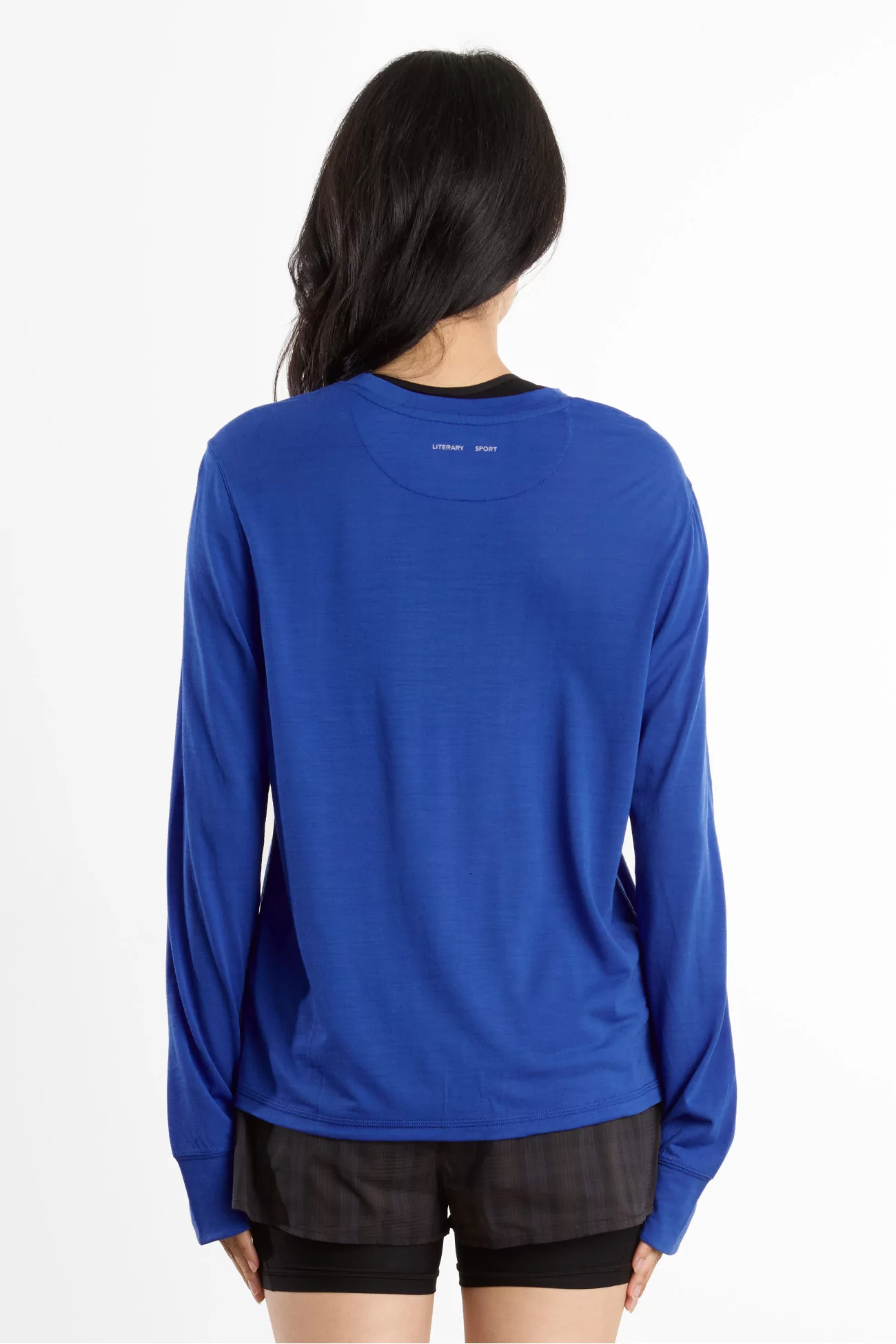 T-shirt Running Femme Manches Longues Joy – Lapis | Centre Commercial