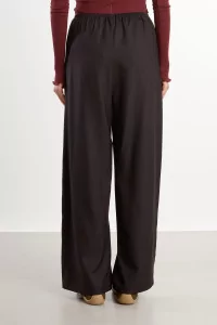 Merino Wool Stoa Pants – Brown Black | Centre Commercial