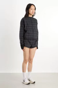 Veste Running Femme Tartan Tove – Green Blackwatch | Centre Commercial