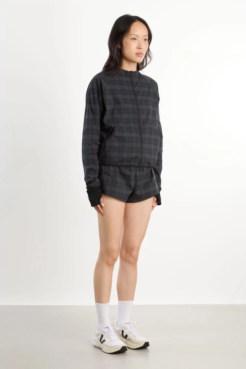 Women's Tartan Running Tove Jacket – Green Blackwatch | Centre Commercial