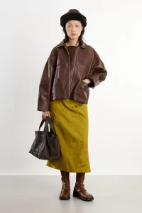Floral Print Erika Dress – Golden Ochre | Centre Commercial