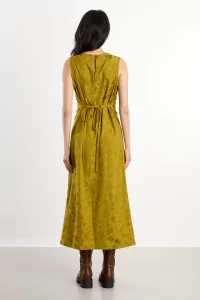 Robe Femme Imprimé Floral Erika – Golden Ochre | Centre Commercial