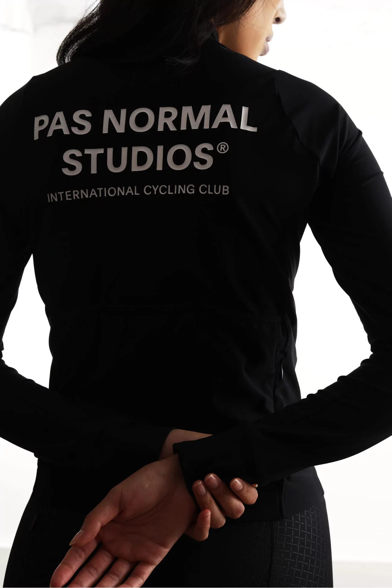 Maillot Vélo Femme Manches Longues Mechanism – Black | Centre Commercial