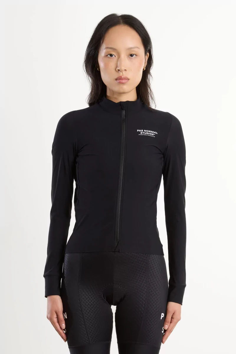 Maillot Vélo Femme Manches Longues Mechanism – Black | Centre Commercial