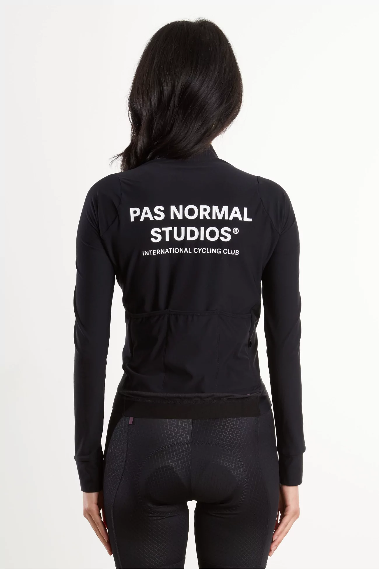 Maillot Vélo Femme Manches Longues Mechanism – Black | Centre Commercial