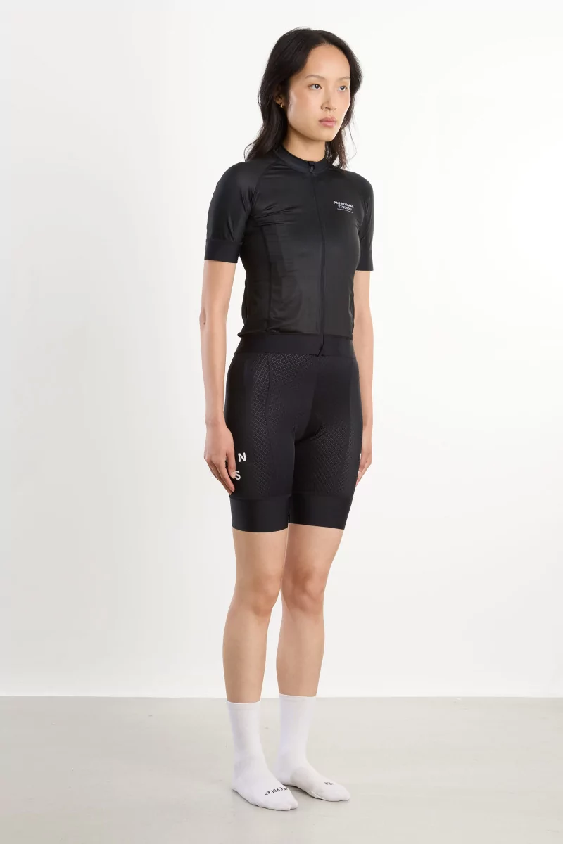 Women's Long Sleeve Mechanism Cycling Jersey – Black | Centre Commercial