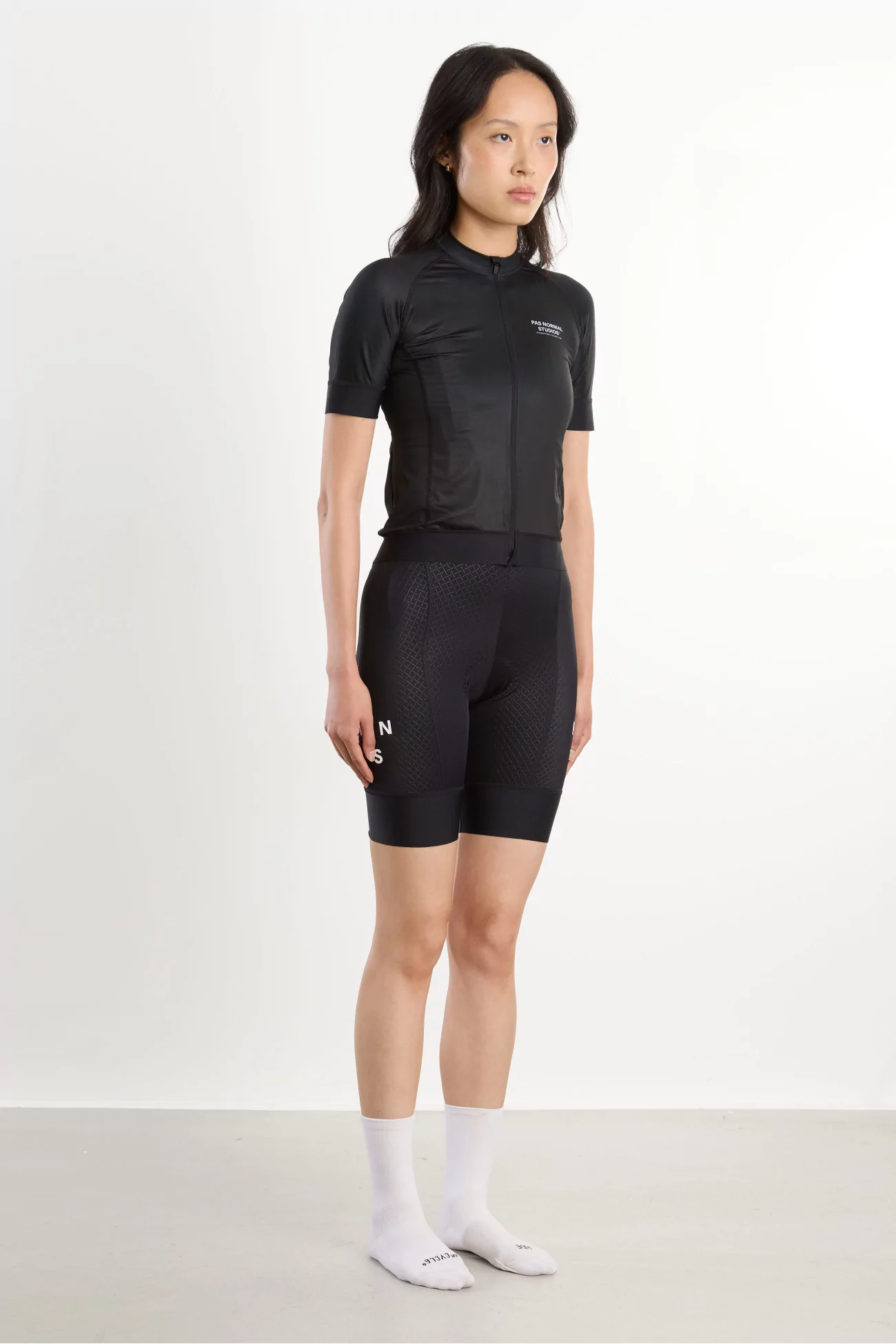 Women's Long Sleeve Mechanism Cycling Jersey – Black | Centre Commercial