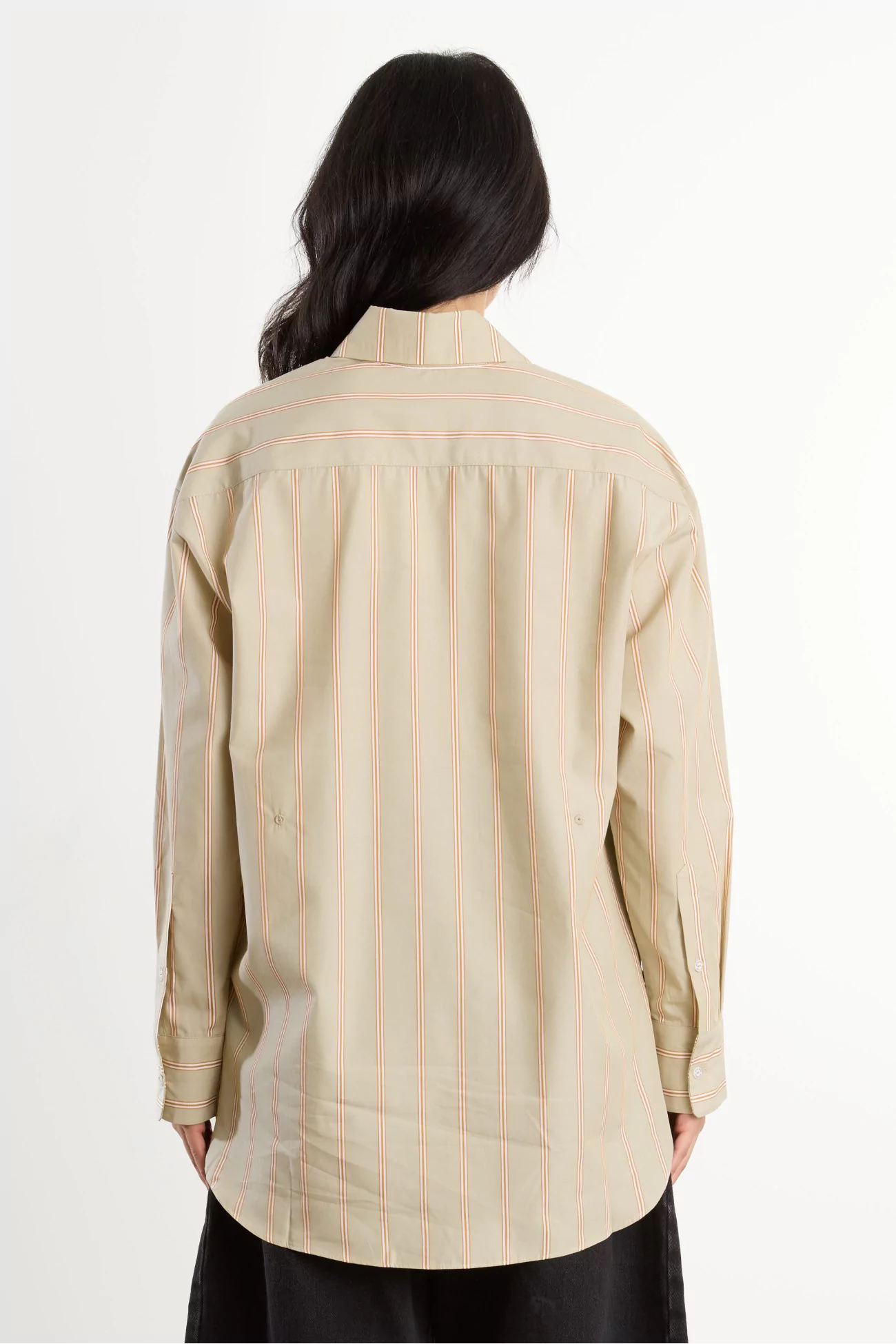 Striped Cotton Tencel Remor Shirt – Stripes | Centre Commercial