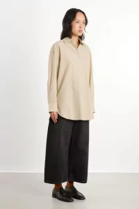 Striped Cotton Tencel Remor Shirt – Stripes | Centre Commercial