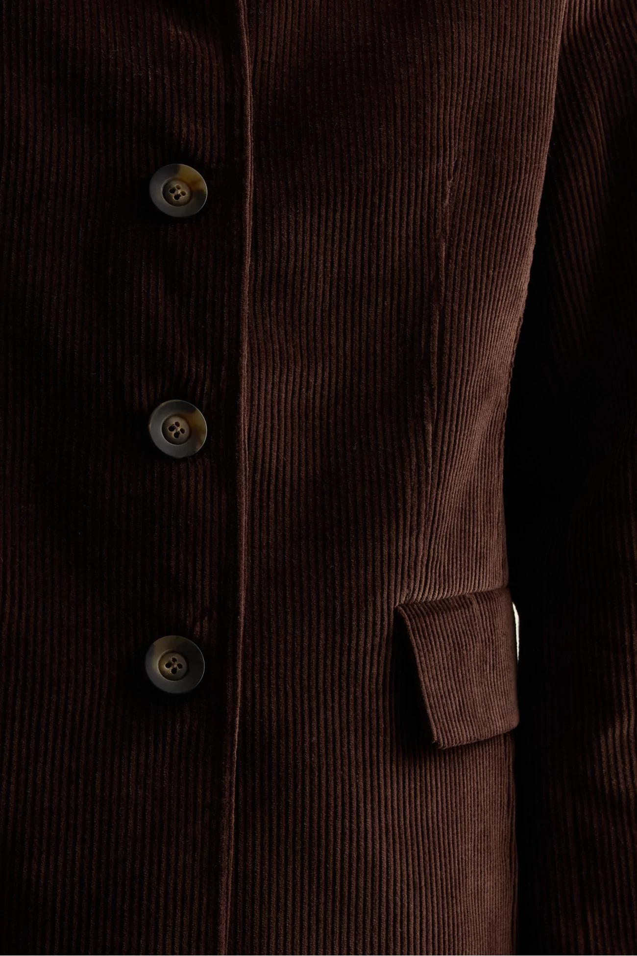 Cotton Corduroy Gina Jacket – Brown | Centre Commercial