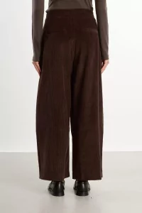 Cotton Corduroy Foam Pants – Brown | Centre Commercial