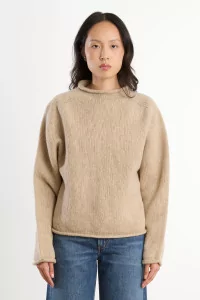 Shetland Wool No Regrets Sweater – Biscuit | Centre Commercial